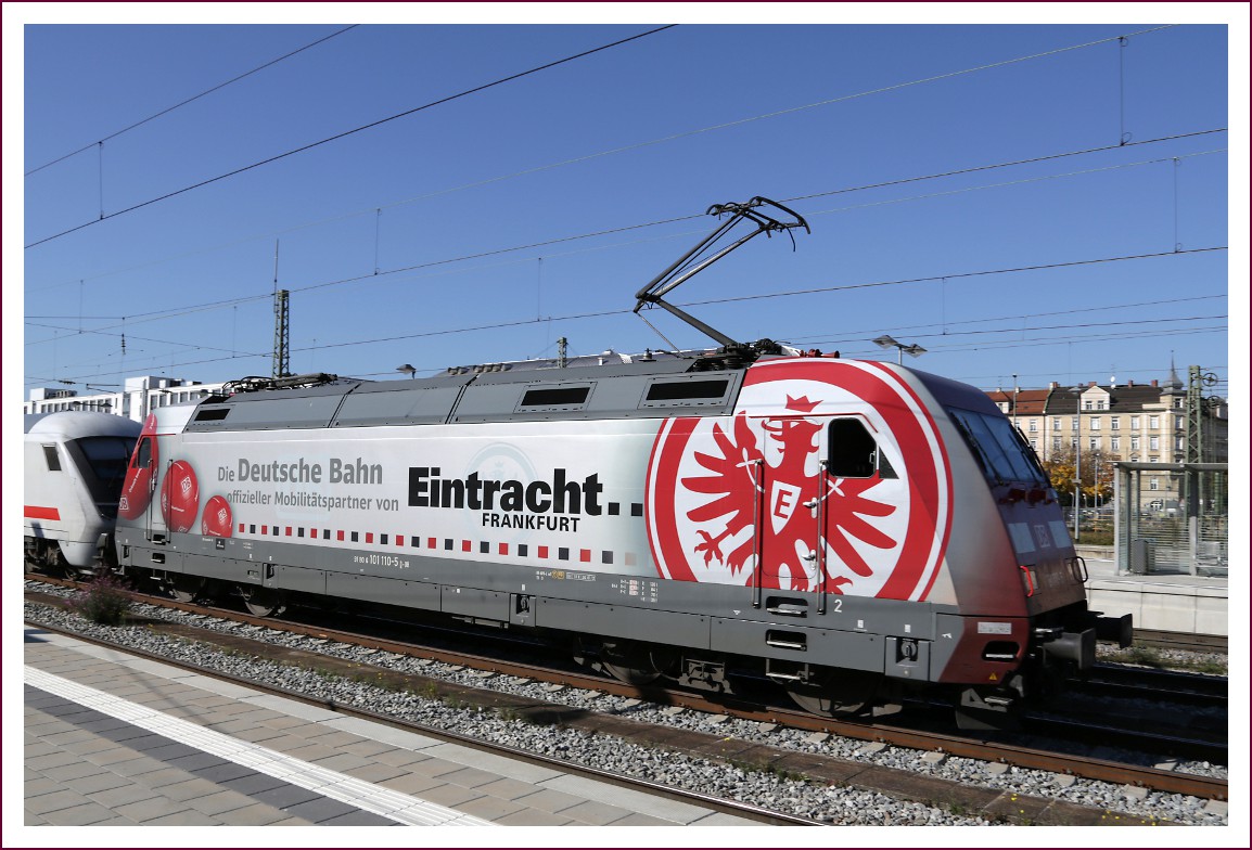 DB 101 110-5, Eintracht Frankfurt