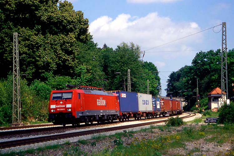 DB 189 088, Güterzug, Aßling