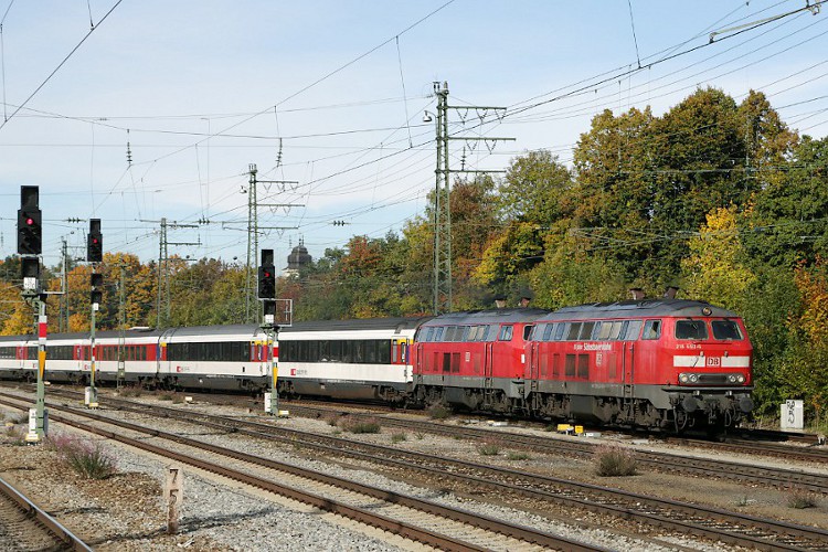 DB 218 440 und 218 428