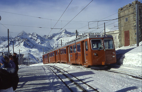 Triebwagen der GGB